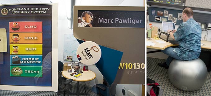 Marc Pawliger on ball