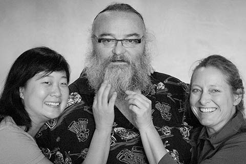 Grace, Jeff, and Sandy