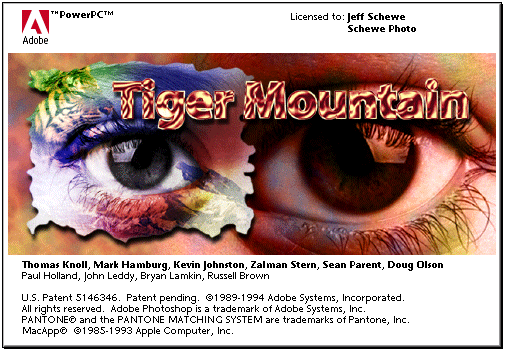 Photoshop 3.0 alt screen